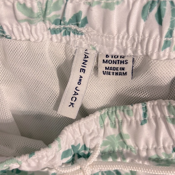 Janie & Jack PALM TREE RECYCLED SWIM TRUNK - Picture 5 of 5